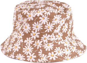 Unisex Trendy Reversible Lightweight Printed Bucket Hat Packable Outdoor